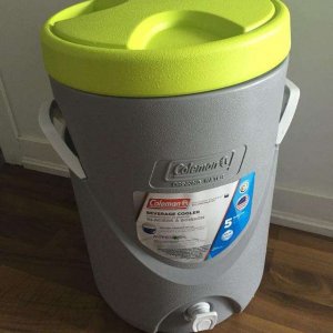 coleman 5 gallon water cooler